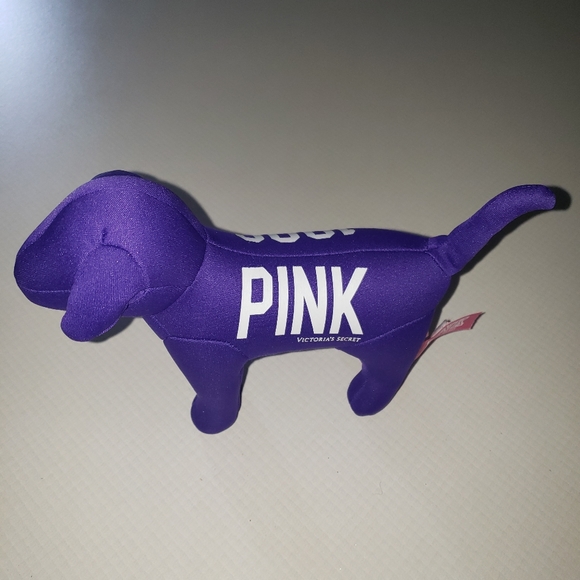 PINK Victoria's Secret Accessories - 🐶 New Collectible VS Pink Royal Purple Dog 🐶